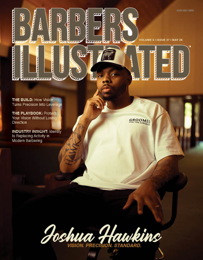 Barbers Illustrated Magazine February Issue Cover